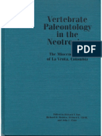 Vertebrate Paleontology Miocene Fauna of La Venta.pdf