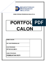 Contoh Profil Murid Pembuatan Roti