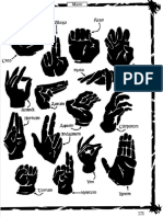Ars Magica Hand Gestures