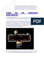 Vamos A Estudiar Los Circuitos Eléctricos