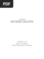 LVMH Consolidated Statements PDF