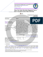 Development of Three Tier Static Electricity Diagnostic Test To Identify Student Conceptions About Static Electricity