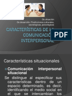 Caracteristicas de La Comunicacion Inter