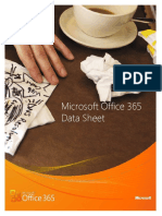 02c MSFT Office365 Data Sheet