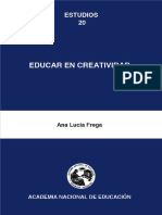 20 - Frega - Educar en Creatividad PDF