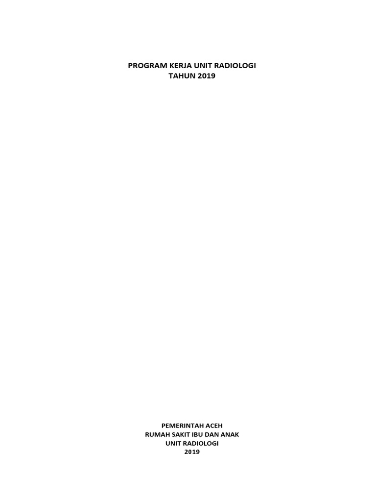 Program Kerja
