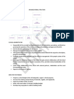 Organizational Structure