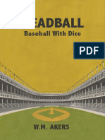 Deadball - Baseball With Dice