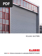 Galvalume Rolling Shutters