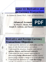 Chapter 12: Derivatives and Foreign Currency Transactions: Advanced Accounting