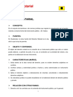 Derecho Notarial: Concepto, Fuentes y Objeto