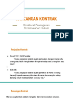 Rancangan Kontrak