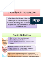 1 Family - An Introduction HDPS 2103