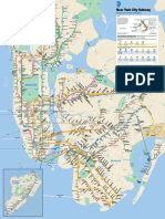 New York Subway Map PDF