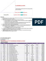 Auction Pricelist