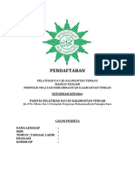 Formulir Pendaftaran Pelatihan Da'i Se Kalteng