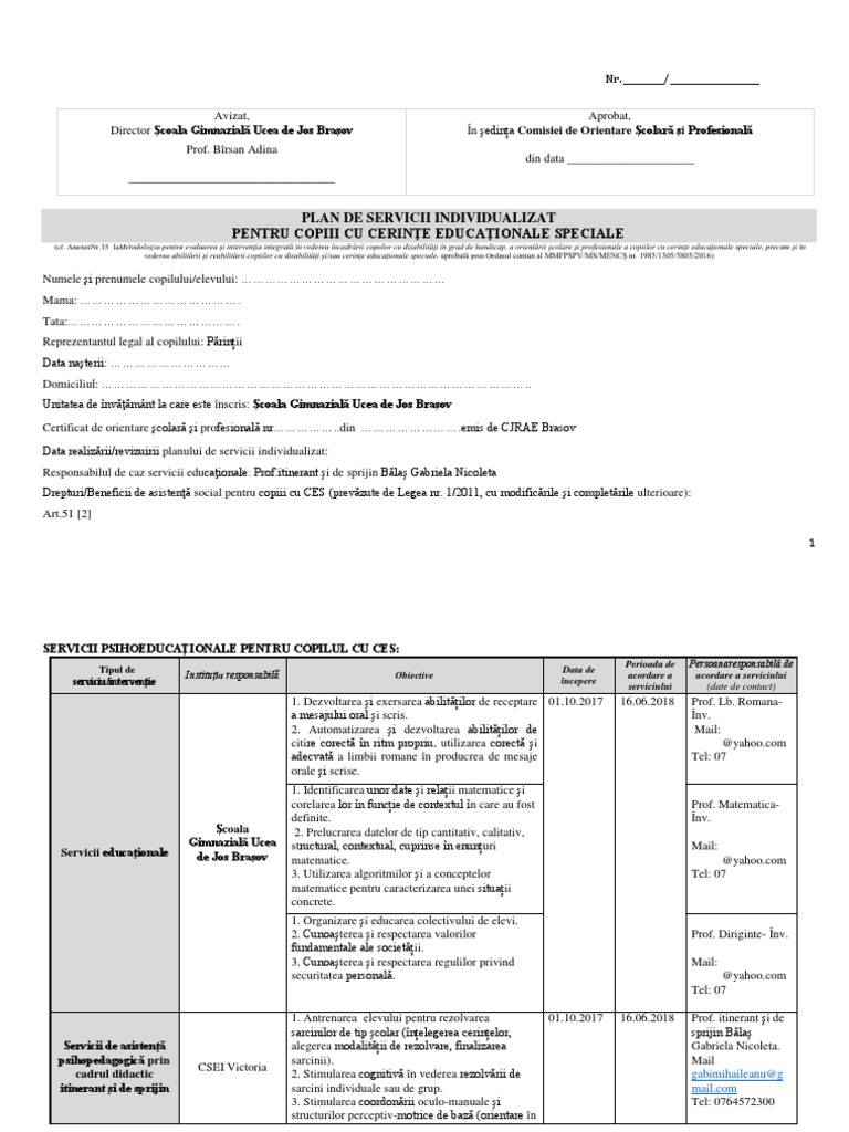 PSI Model Completat | PDF