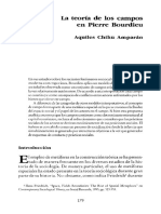 La teoría de los campos en Pierre Bourdieu