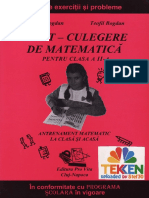 Caiet Culegere de Matematica Clasa 2