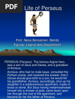 The Life of Perseus: Prof. Neva Bersamen-Benito Faculty, Liberal Arts Department