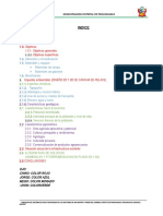 Indice de Un Expediente Técnico