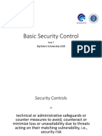 Basic Security Control