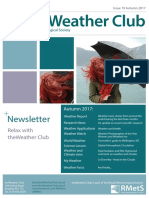 Newsletter: Relax With Theweather Club