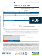 Prestaciones - Solicitud de Asistencia Sanitaria (Parte de Asistencia Actualizado)