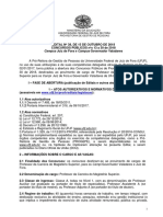 Edital 38.2018 Concurso Magistério Superior Cronograma 02.2018