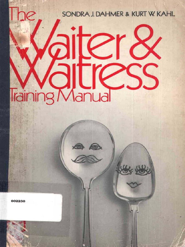 WAITER AND WAITRESS TRAINING MANUAL PDF intelligence overview