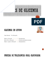 Valores de Glicemia (1)