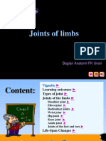 Joints of Limb