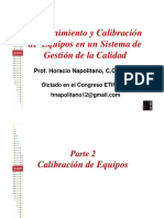 EXPOSICIÓN ETIF 2012 Calibracion