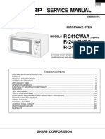 Microondas Sharp R241CWA