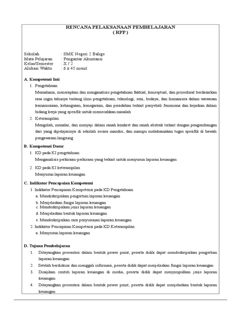 Contoh Laporan Keuangan Dalam Bentuk Power Point Seputar
