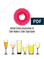 United States Association of Cider Makers: Cider Style Guide