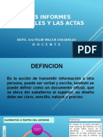 Elaboracion de Informe