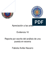 Analisis de Una Puesta en Escena