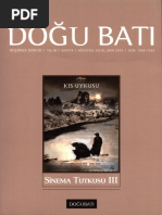 Doğu Batı, S. 74, Sinema Tutkusu III, Ağustos-Eylül-Ekim 2015 | PDF