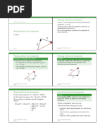 Vector Components Handout