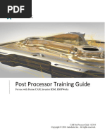 Post Processor Training Guide