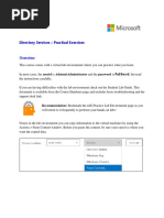 Windows Server 2016 (Directory Services Practical Exercises) 