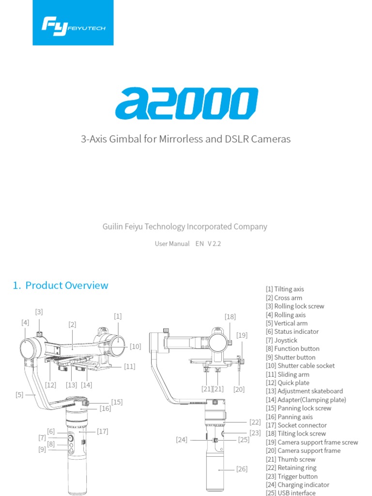 3-Axis Gimbal User Manual | PDF | Camera | Mobile App