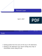 Network Layer: April 4, 2017