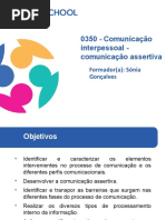 PowerPoint Comunicação Interpessoal - Comunicação Assertiva