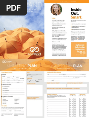 1-Page Marketing Strategy