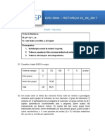 Atividades de Reforço 23-05-17