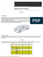 Sistema de Frenos: introducción al funcionamiento y componentes