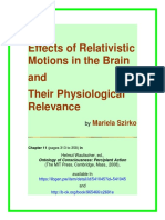 Mariela Szirko-Effects of Relativistic Motions in The Brain and Their Physiological Relevance-Offprint MIT Press 2008