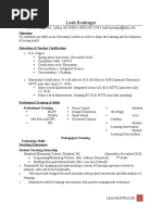 student teaching resume 